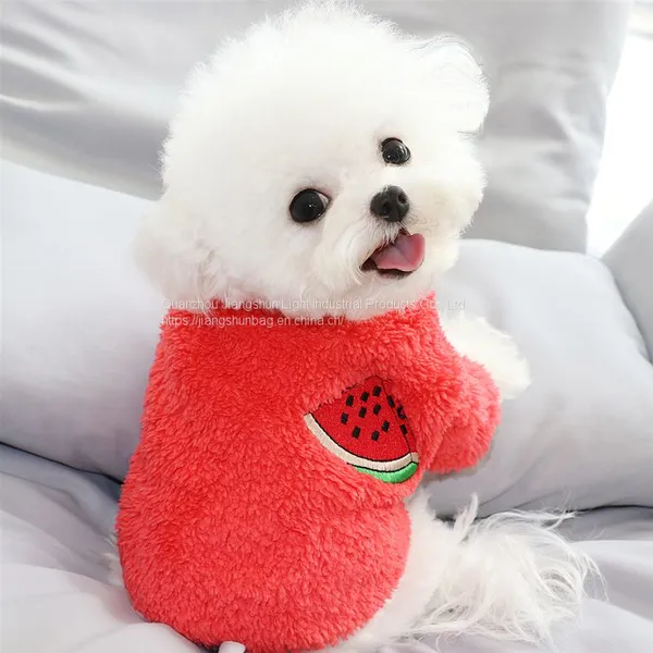 Amazon Hot Style Animal Accessories Dog Fashions Pet Clothes Winter Warm Clothing Low MOQ photo-4