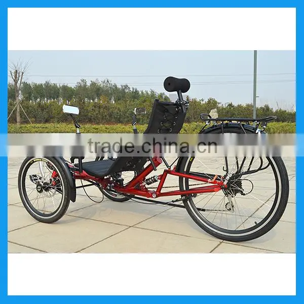 Two Front Wheel Folding Recumbent Trike For Adult photo-3