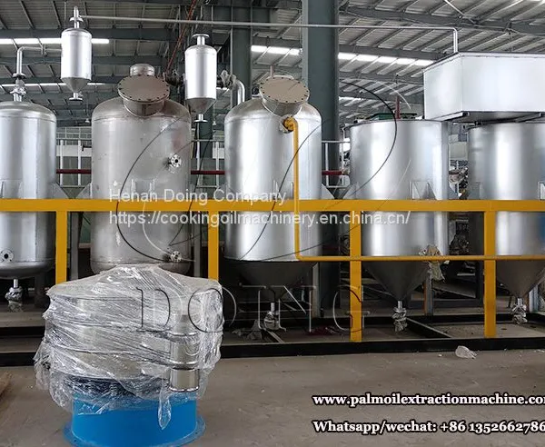 High Performance Sunflower Oil Refining Machine Crude Cooking Oil Refining Machine photo-5