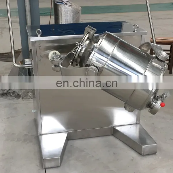 Long Service Life 10L Barrel Capacity 3D Spice Powder Mixing Machine photo-4