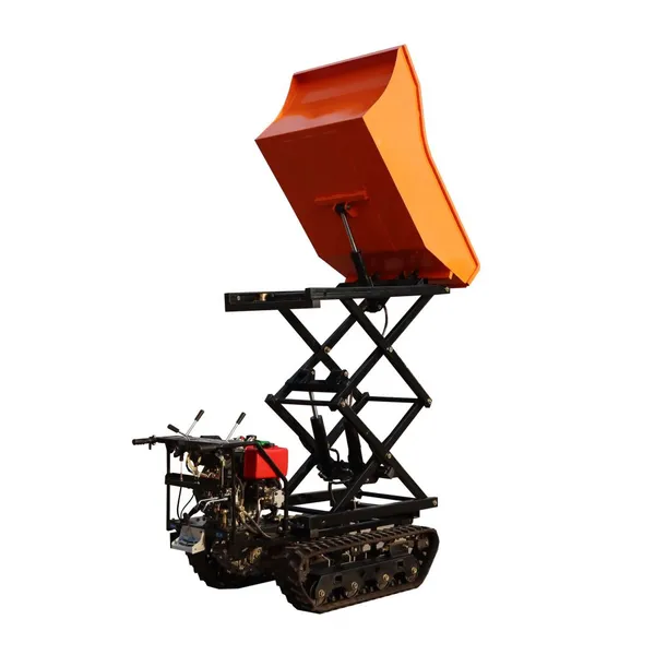 Landscaping Machinery Small Loader Dumper With Lift Container photo-2
