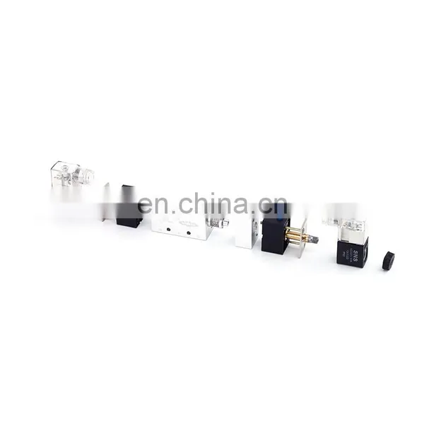 SNS 4V330-10 Series Inlet Double Coils Pilot-operated Pneumatic Air Electric Solenoid Valve photo-5