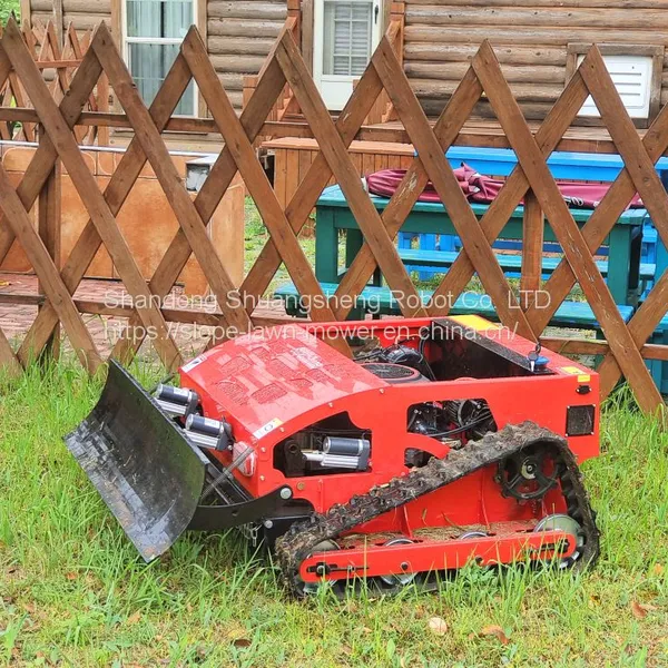 Slope Cutter, China Remote Control Slope Mower Price, Robot Lawn Mower for Hills for Sale photo-3