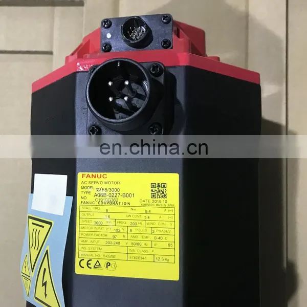 Cheap for Japan Fanuc ac Servo Drive and Motor A06B-0227-B001 photo-3