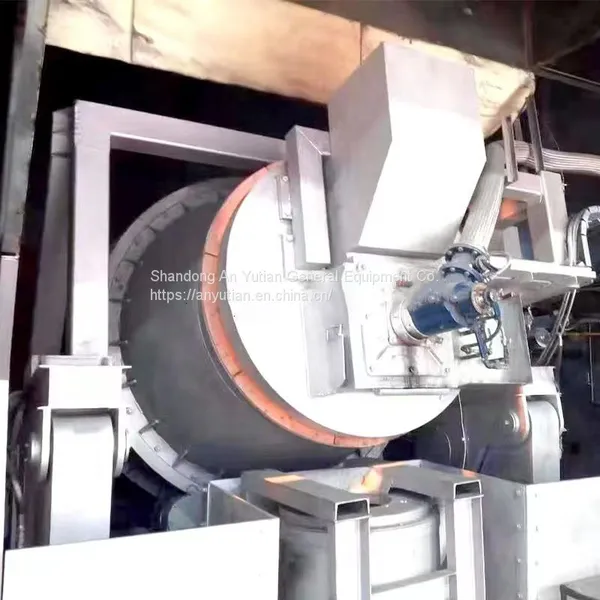 Industrial Melting Furnace for Reducing Lead From Waste Batteries photo-4