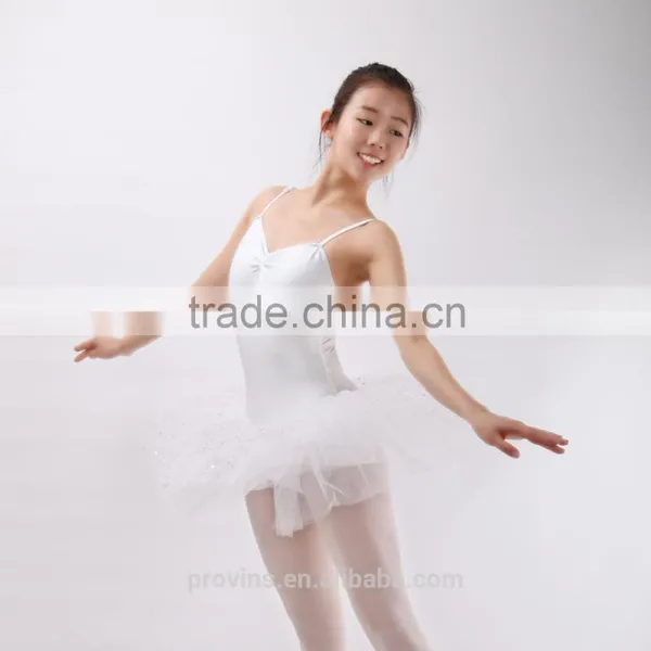 Dansgirl Paillette White Ballet Tutu Dress (BA4181) photo-3