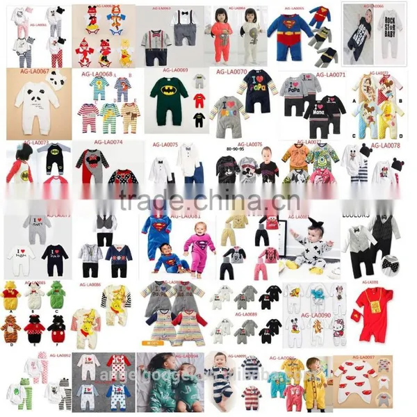 Wholesale Organic Cotton Baby Rompers Wholesale Baby Clothes AG-LA List -3a