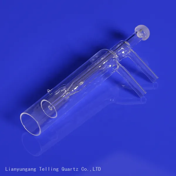 Integrated Quartz Torch Tube With Ball Joint for Axial ICP photo-4