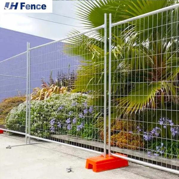 Galvanized Outdoor Portable Metal 6 Feet * 10 Feet Australia Style Base Construction Site Temporary Fence Panel photo-4