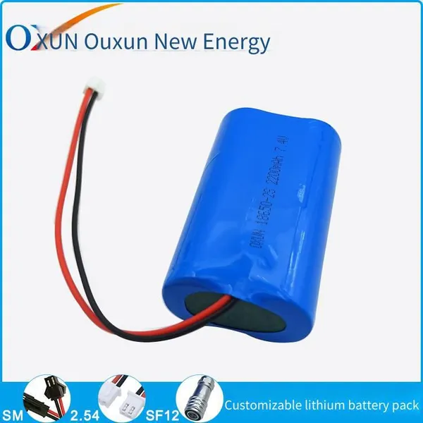 Oxun Lithium Battery 18650 Lithium Battery Pack 7.4v 2200mah Industrial Control Motherboard photo-2
