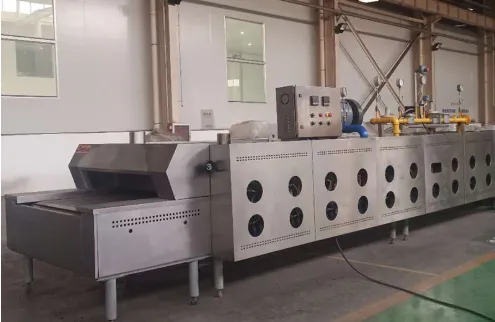 Industrial SANDVIK Steel Belt or Net Belt Tunnel Oven Baking Oven for Bread,cake,biscuit photo-4