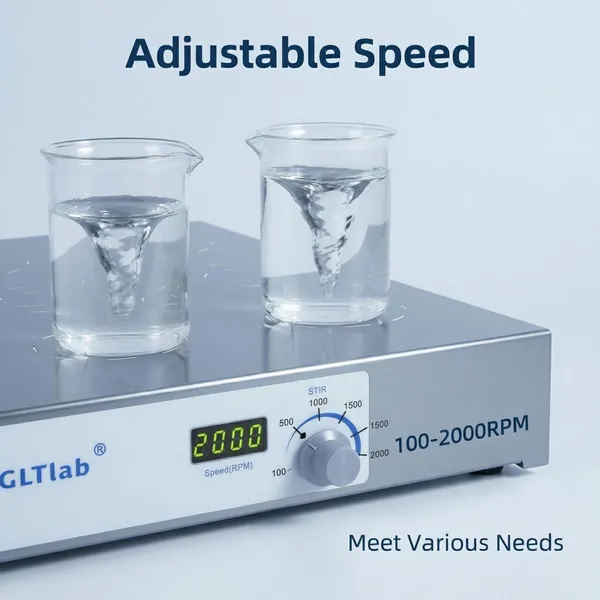 Ultra-thin Body of the Digital Multi-position Magnetic Stirrer photo-3