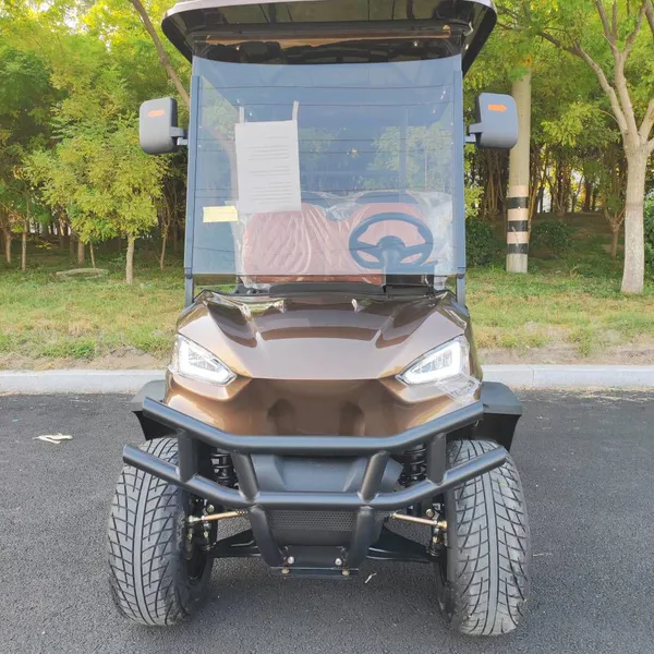 New Electric Golf Cart Model b, 2+2 Four-seater New Energy Scenic Area Sightseeing Vehicle