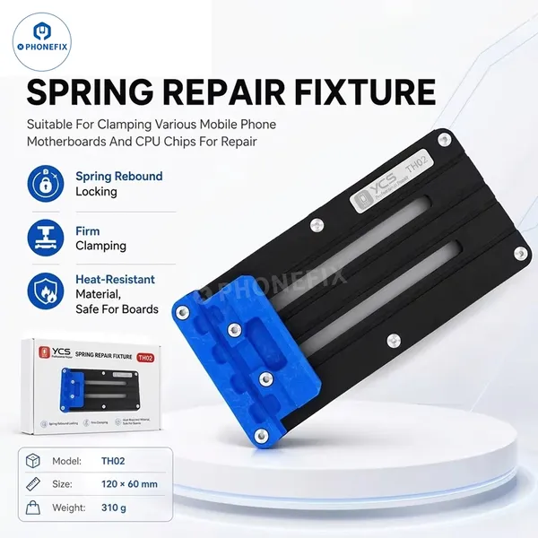 YCS TH02 Spring Clamp Fixture for Phone Motherboard & IC Repair