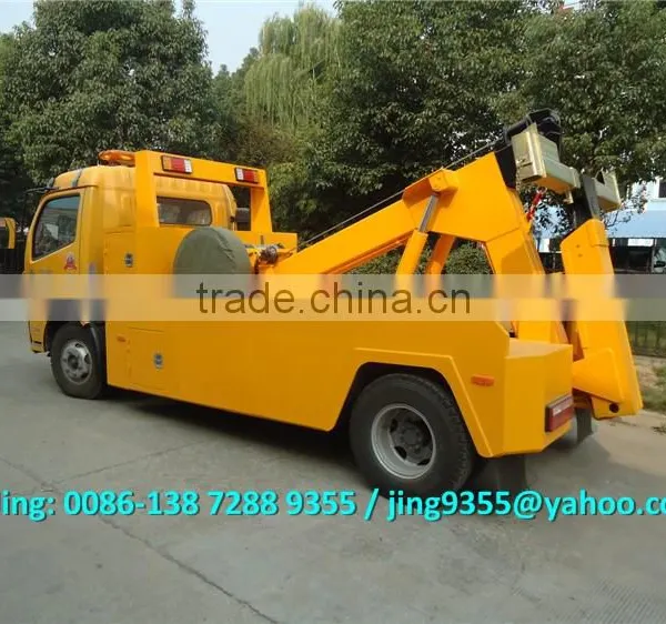 Famous Dongfeng 5 Ton Rotator Tow Truck,small Wrecker Tow Truck on Sale in Kyrgyzstan photo-3