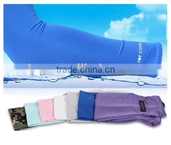 Arm Sleeves Cooling UV Sun Protect Golf Cycling Basketball Gurd
