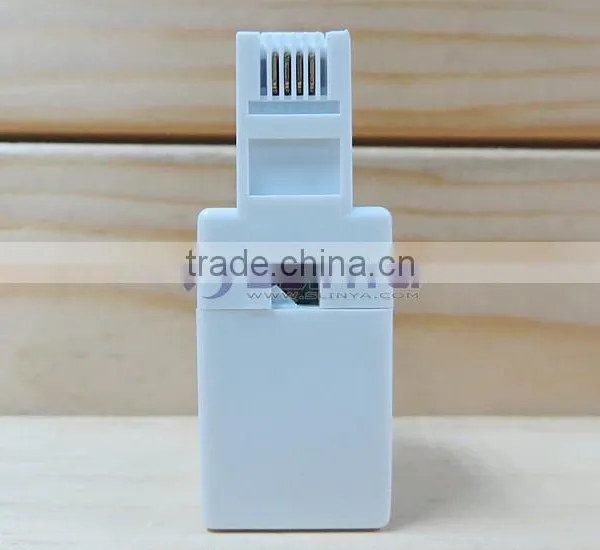US RJ11 Socket to UK BT Telephone Plug Adapter Converter photo-4