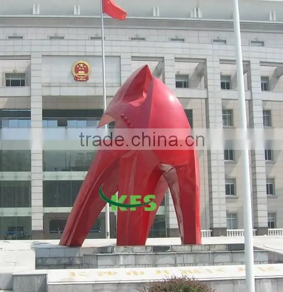 Stainless Steel Government Outside Decor Large Sculpture