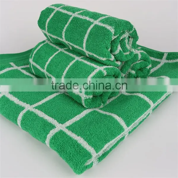 Factory Price Customer Cotton Jacquard Bath Towel photo-2