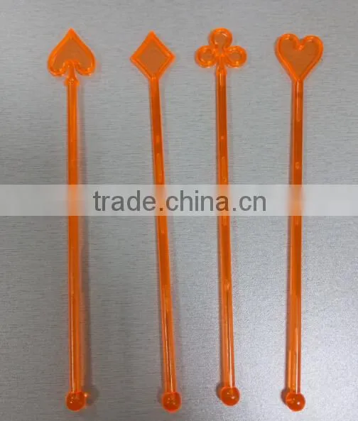 Cocktail Drinking Poker Stirrer Swizzle Stirrer photo-2
