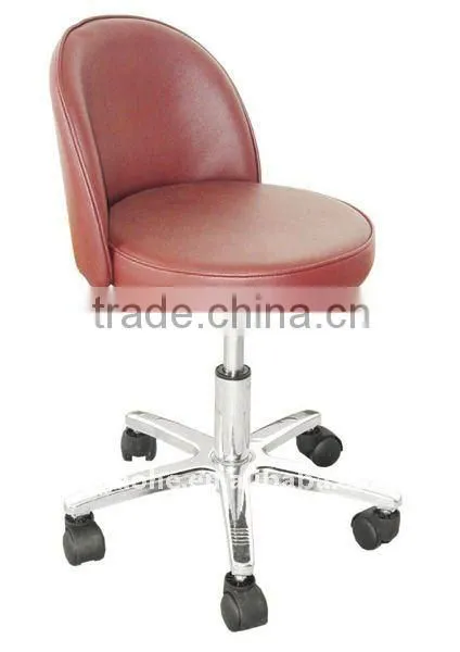 Round Stool With Backrest photo-2