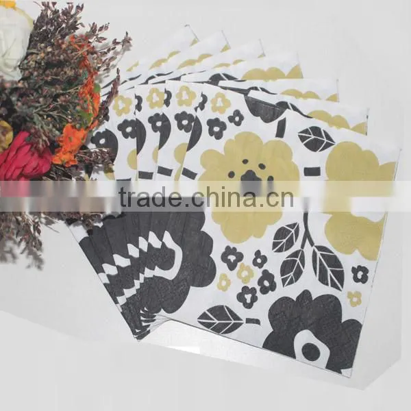 Custom Made Colorful Paper Cocktail Napkins photo-2