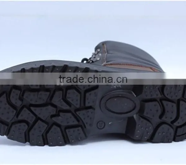 Crazy Horse Leather Safety Work Boots China Factory Safety Shoes 9051 photo-2