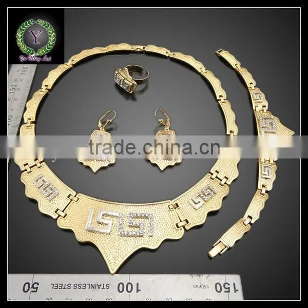 New Arrival 4pcs/set Gold Plated Jewelry Set,Wedding Jewelry Set ,party Jewelry Set AHK1090 Supplier's Choice photo-2