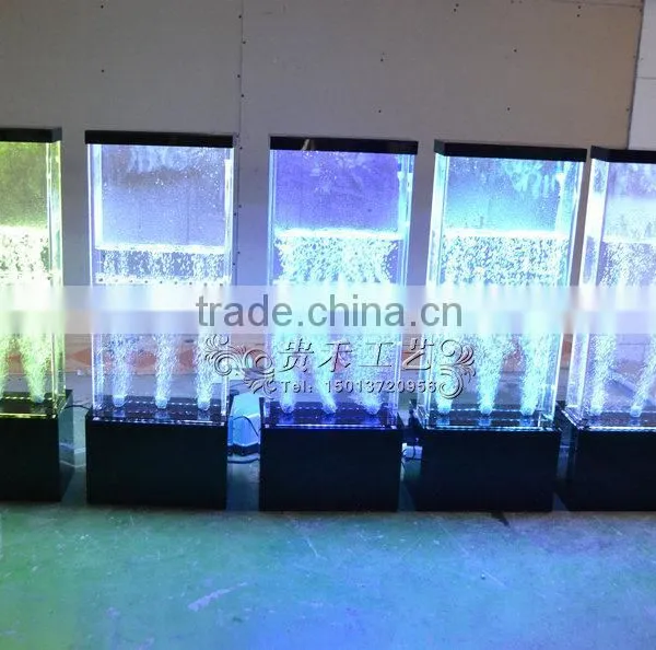7 RGB LED Small Water Bubble Spot Panels Water Wall Room Divider photo-3