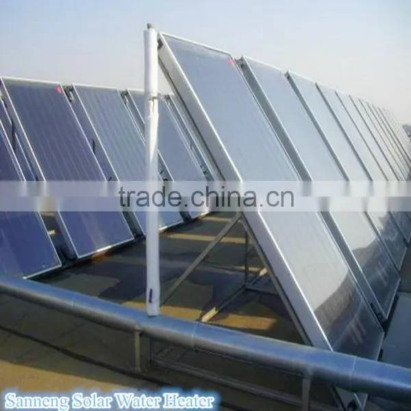 Flat Panel Solar Water Heater Water Park Project