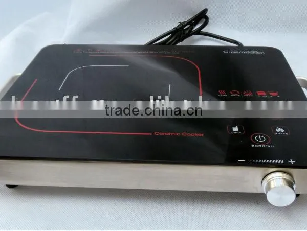 Stainless Steel Body and Aluminum Stove High Temperature Glass Electric Grill photo-6