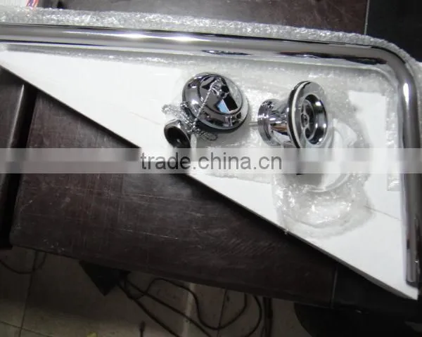 Chrome Plate Brass Drainer Used for Bath Overflow Hole and Waste Drain Hole photo-3