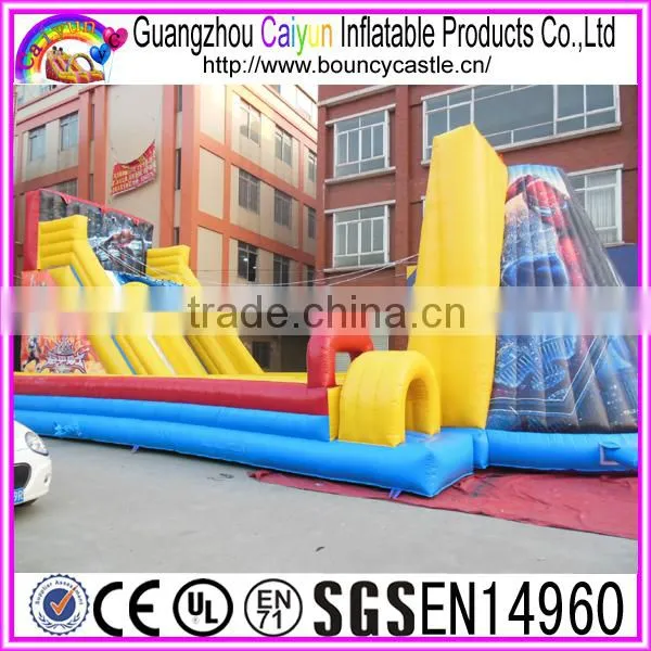 Gaint Inflatable Obstacle Course for Outdoor,Spider Man Inflatable Obstacles photo-3