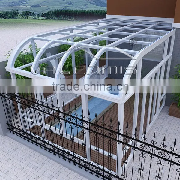 Easy to Assemble Home Decor Pop up Glass Sunroom photo-4