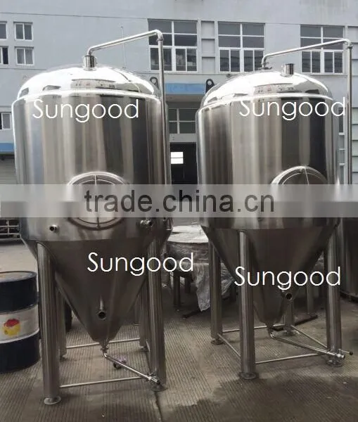 2bbl/3bbl/5bbl/7bbl/10bbl/15bbl/20bbl/30bbl/40bbl/50bbl/60bbl/100bbl Stainless Steel Jacket Fermenter photo-3