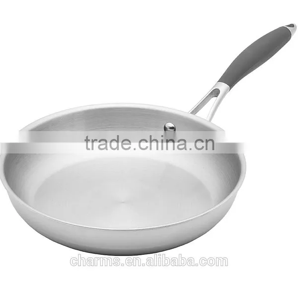 Charms Induction Bottom Stainless Steel No Oil Induction Pan photo-3
