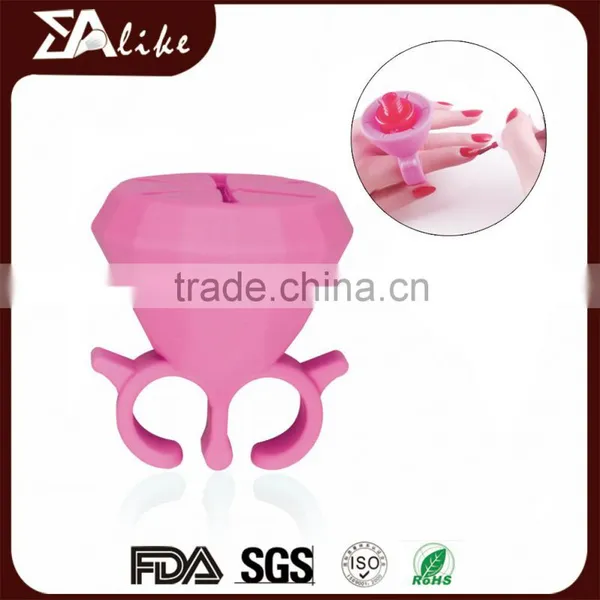 Custom Rubber Silicone Plexiglass Acrylic Nail Polish Stand Holder