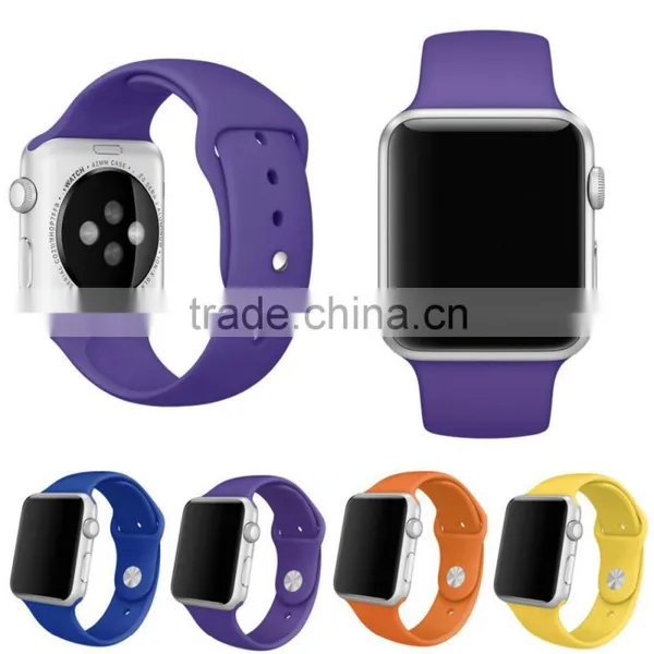 China 2016 Cheap Watch Strap for Apple Watch Silicone Watch Band With Wholesale Price photo-3