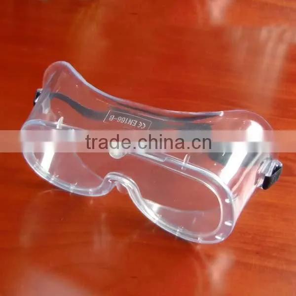 2016 PVC Lens & Frame Safety Goggles Cheap Anti-splash Medical Safety Goggles Without Vents EN170 Safety Goggles photo-3