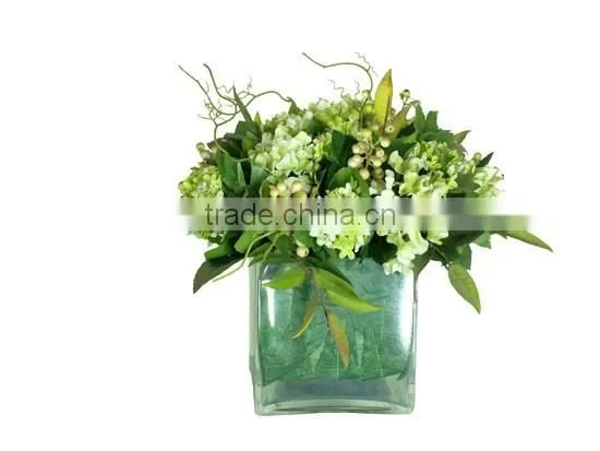 2015 Artificial Floral Art Seasons Creations With Artificial Flowers,plants and Pot photo-6
