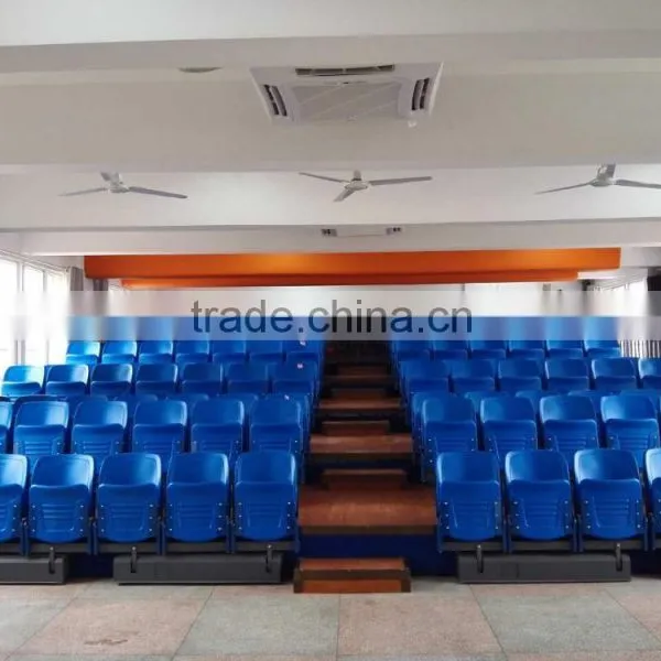Movable Telescopic Folded Bleachers Seat Plastic Stadium Chair Price photo-4