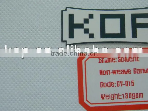 Cotton Canvas-Solvent Non-weaven 130gsm
