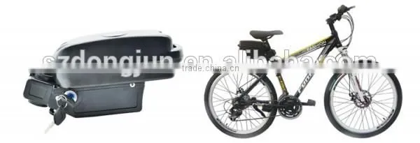 BMS Lithium Ion Battery 48V 10Ah for Electric Bike Specialized Manufacturer- Ebike Frog Type Battery Pack With Case Quality Choice photo-2