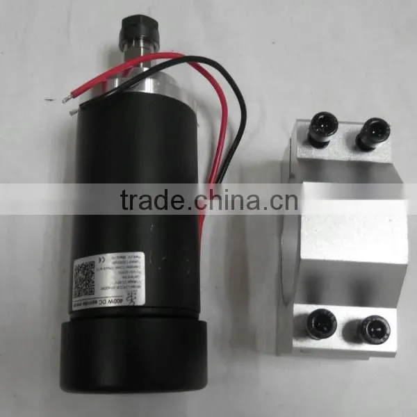 LD52GF-400W 400W 12000rpm 24-52VDC ER11 3.175mm Brushed Low Speed Spindle Motor for Cnc Quality Choice Supplier' photo-3