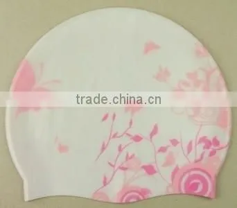 New Design Rainbow Silicone Baby Swim Cap photo-4