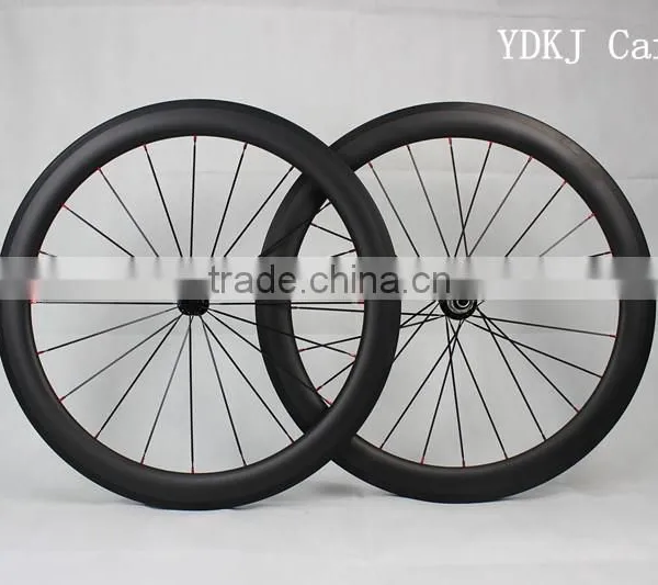 50mm Carbon Clincher Rim Road Bike 700c Carbon Fiber Rims 21mm Width UD/3K Matt Full Carbon Rim for Road Aero Bike photo-2