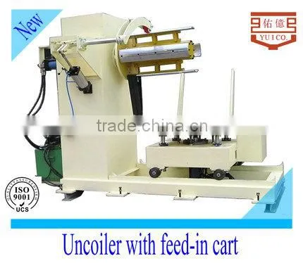 Chinese Manufaturing Steel Coil Hydraulic Automatic Uncoiler or Decoiler Quality Choice
