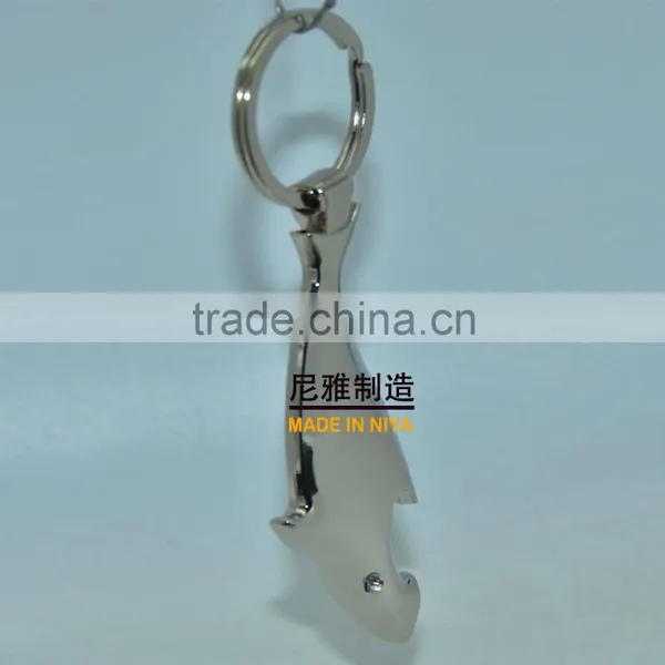 Promotion Porpoise Shape Custom Metal Beer Bottle Opener Keychain photo-4