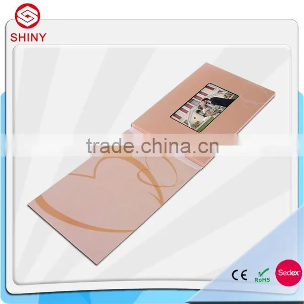 Magnet Switch Lcd Video Greeting Card/lcd Video Brochure Card for Invitation photo-6