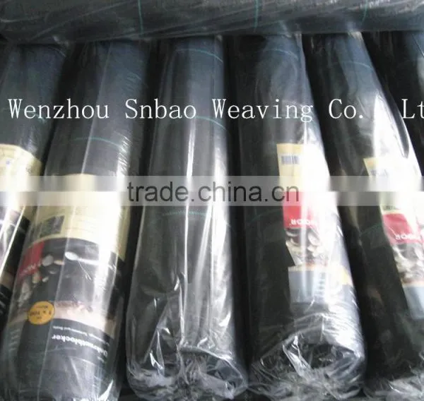 Top Qualitu pe or pv Material Ground Cover/Weed Mat/Black Fabric
